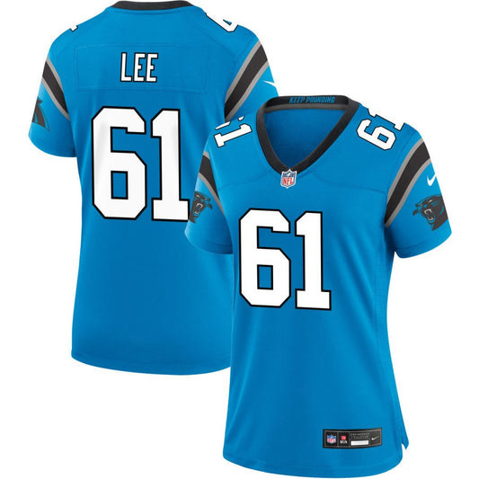 Ricky Lee  Carolina Panthers Nike Women's Alternate Game Jersey - Blue