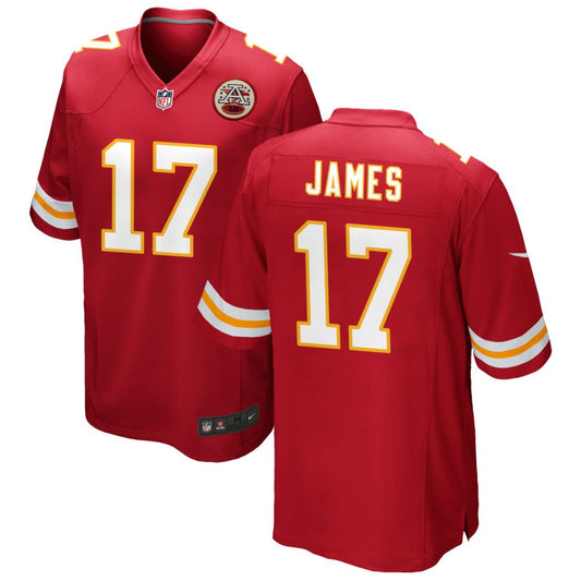 Richie James Kansas City Chiefs Nike Game Jersey - Red