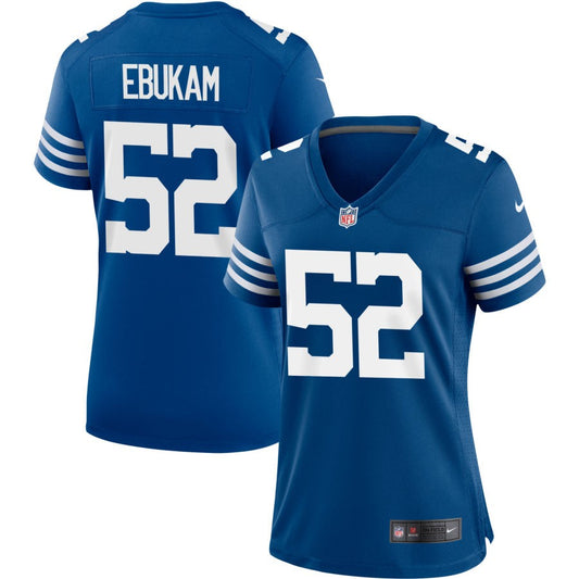 Samson Ebukam Indianapolis Colts Nike Women's Alternate Jersey - Royal