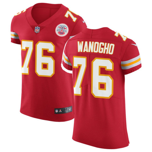 Prince Tega Wanogho Kansas City Chiefs Nike Vapor Untouchable Elite Jersey - Red