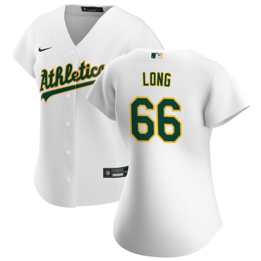 Sam Long Oakland Athletics Nike Women's Home Replica Jersey - White