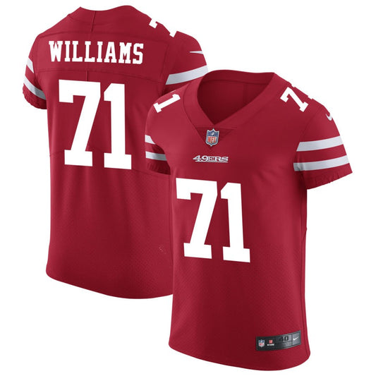 Trent Williams San Francisco 49ers Nike Vapor Untouchable Elite Jersey - Scarlet