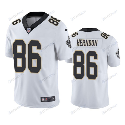 New Orleans Saints Chris Herndon 86 White Vapor Limited Jersey