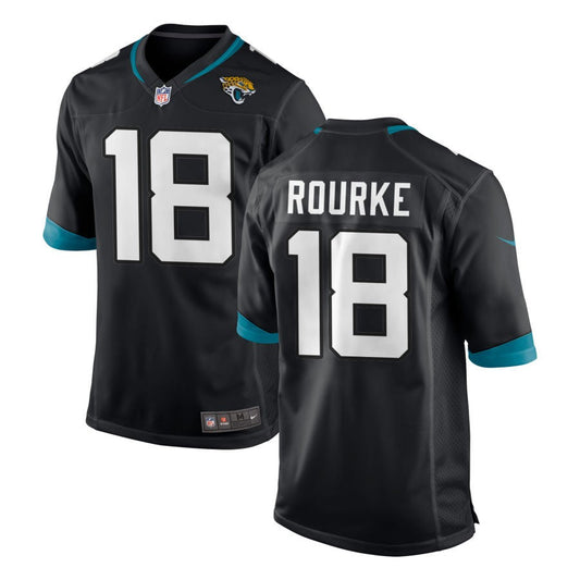 Nathan Rourke Jacksonville Jaguars Nike Youth Team Color Game Jersey - Black