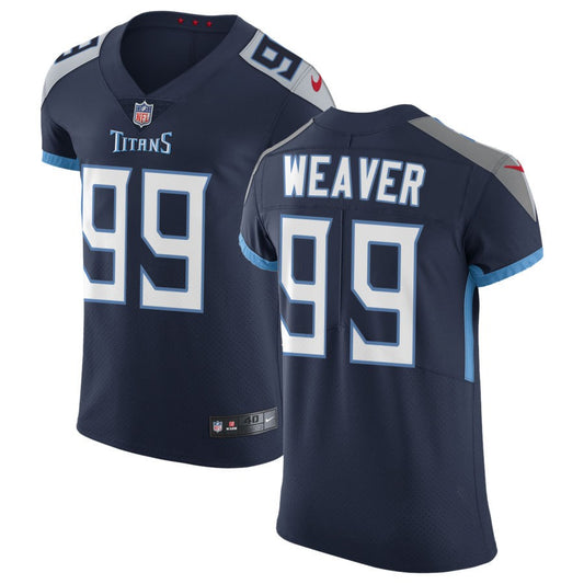 Rashad Weaver Tennessee Titans Nike Vapor Untouchable Elite Jersey - Navy