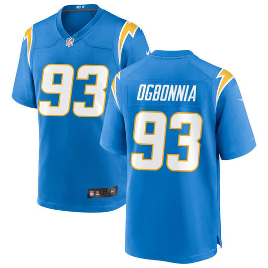 Otito Ogbonnia Los Angeles Chargers Nike Game Jersey - Powder Blue