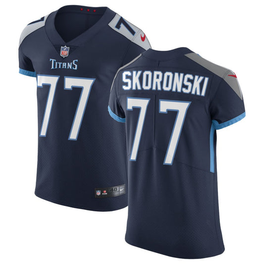 Peter Skoronski Tennessee Titans Nike Vapor Untouchable Elite Jersey - Navy