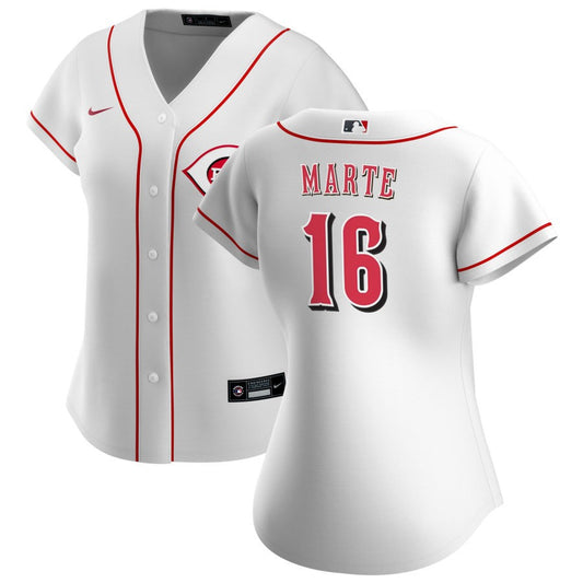 Noelvi Marte Cincinnati Reds Nike Women's Home Replica Jersey - White