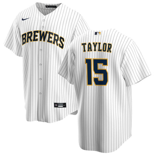 Tyrone Taylor Milwaukee Brewers Nike Alternate Replica Jersey - White