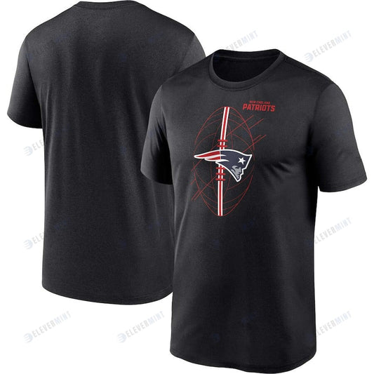 New England Patriots Legend Icon Performance T-Shirt - Black