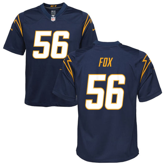 Morgan Fox Los Angeles Chargers Nike Youth Alternate Game Jersey - Navy