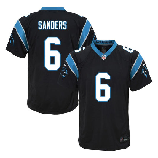 Miles Sanders  Carolina Panthers Nike Youth Game Jersey - Black