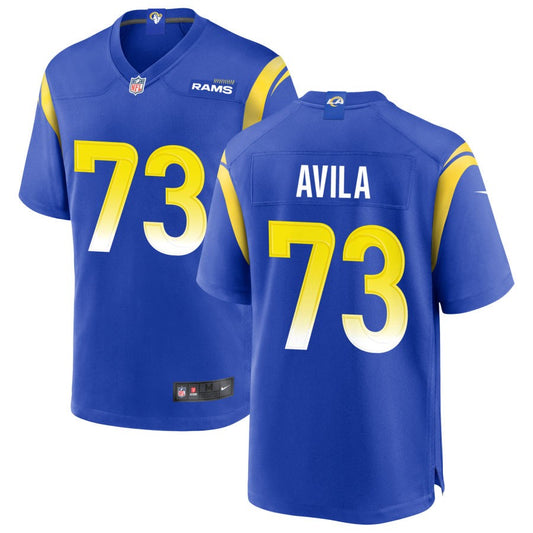 Steve Avila Los Angeles Rams Nike Game Jersey - Royal