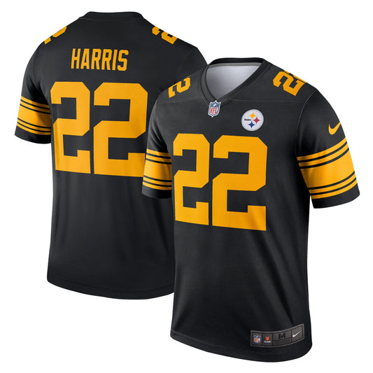 Najee Harris Pittsburgh Steelers Nike Alternate Legend Jersey - Black