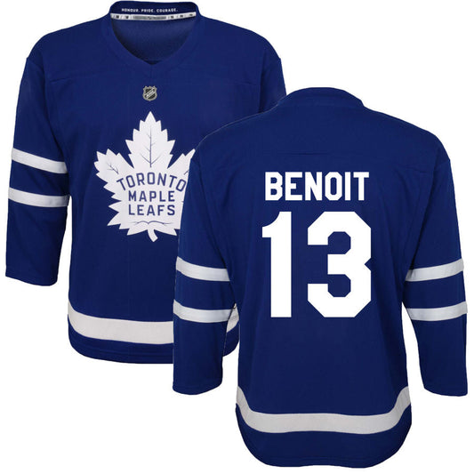 Simon Benoit Toronto Maple Leafs Preschool Home Replica Jersey - Blue