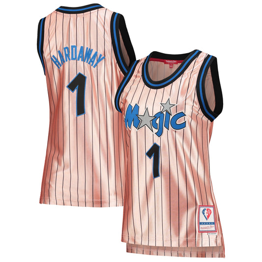 Penny Hardaway Orlando Magic Mitchell & Ness Women's 75th Anniversary Rose Gold 1993 Swingman Jersey - Pink