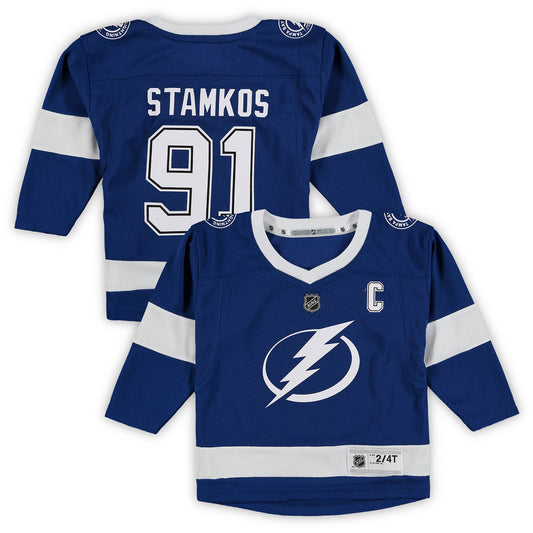 Steven Stamkos Tampa Bay Lightning Toddler Replica Player Jersey - Blue