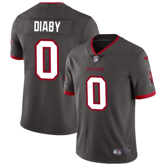 YaYa Diaby Tampa Bay Buccaneers Nike Vapor Untouchable Elite Alternate Jersey - Pewter