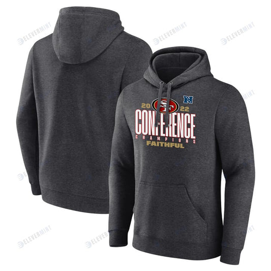 San Francisco 49ers NFC Conference Champions Faithful Black Pullover Hoodie