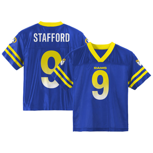 Toddler Matthew Stafford Royal Los Angeles Rams Team Player Jersey