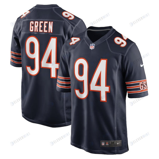 Rasheem Green 94 Chicago Bears Men Game Jersey - Navy