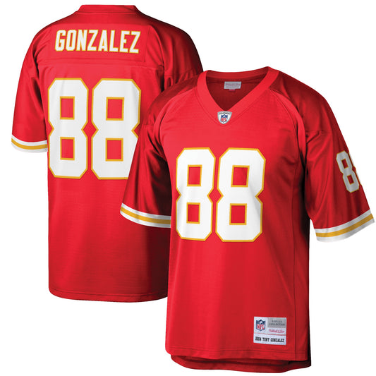 Tony Gonzalez Kansas City Chiefs Mitchell & Ness Retired Player Legacy Replica Jersey - Red