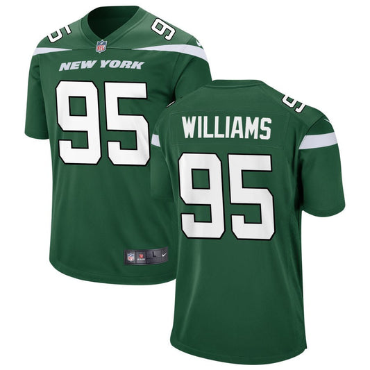 Quinnen Williams New York Jets Nike Youth Game Jersey - Gotham Green