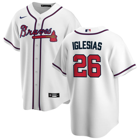 Raisel Iglesias Atlanta Braves Nike Home Replica Jersey - White