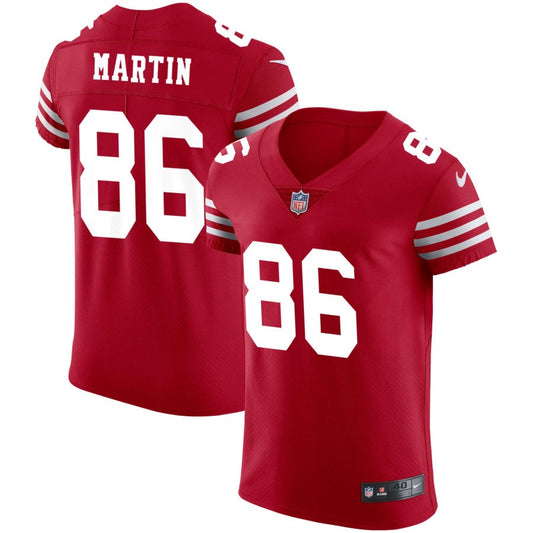 Tay Martin San Francisco 49ers Nike Vapor Elite Jersey - Scarlet