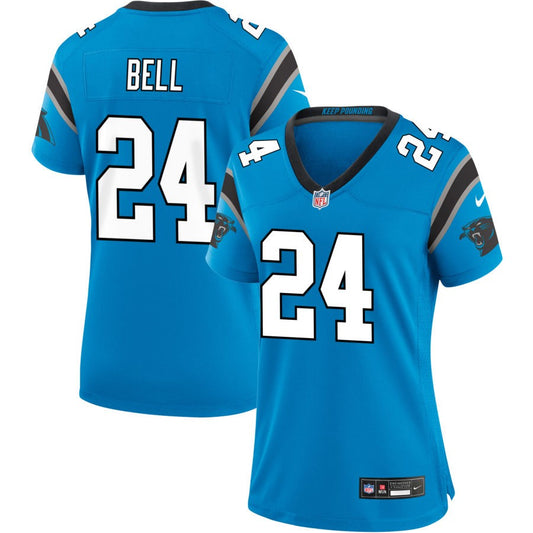 Vonn Bell  Carolina Panthers Nike Women's Alternate Game Jersey - Blue