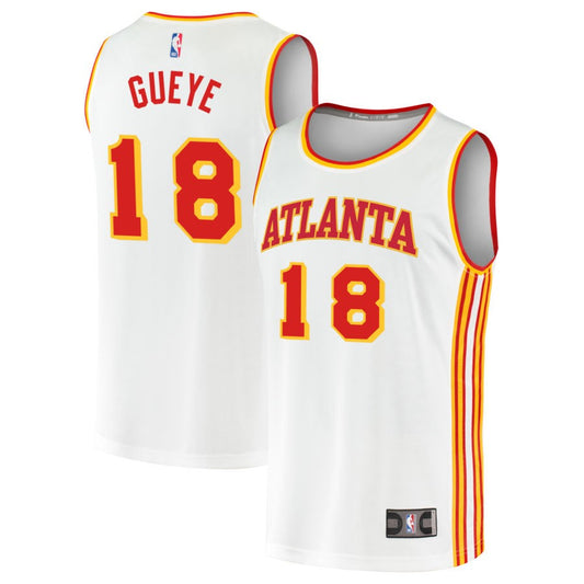 Mouhamed Gueye  Atlanta Hawks Fanatics Branded Youth Fast Break Replica Jersey - Association Edition - White