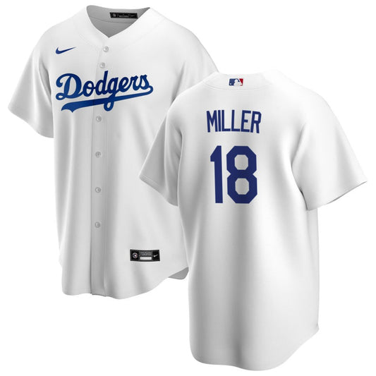 Shelby Miller Los Angeles Dodgers Nike Home Replica Jersey - White