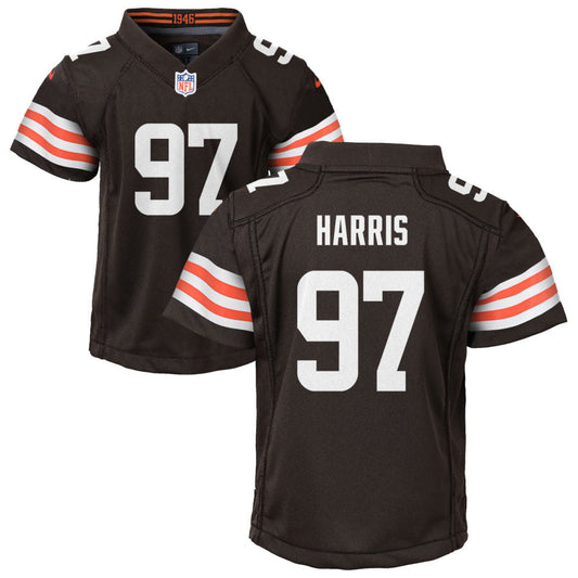 Shelby Harris Nike Cleveland Browns Youth Game Jersey - Brown