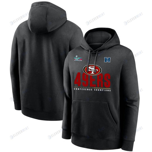 San Francisco 49ers NFC Conference Champions Black Pullover Hoodie