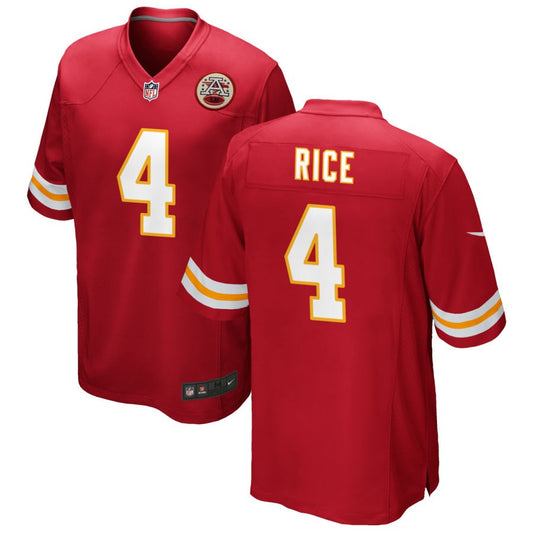 Rashee Rice Kansas City Chiefs Nike Game Jersey - Red