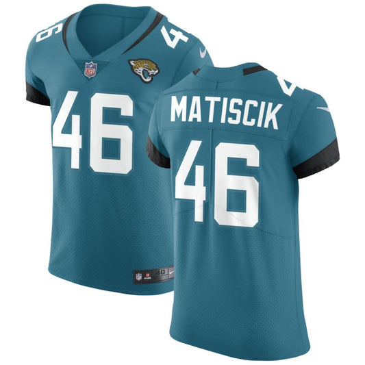 Ross Matiscik Jacksonville Jaguars Nike Vapor Untouchable Elite Jersey - Teal