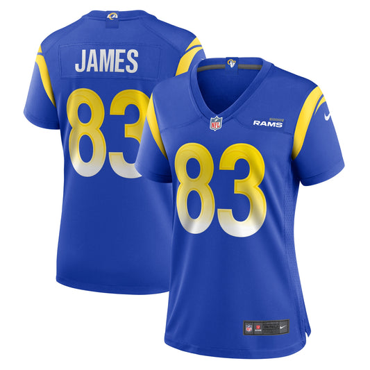 Sam James Los Angeles Rams Nike Women's Home Game Jersey - Royal