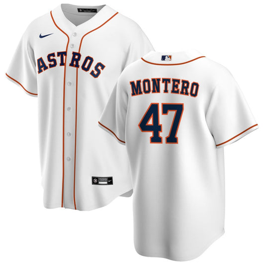 Rafael Montero Houston Astros Nike Home Replica Jersey - White