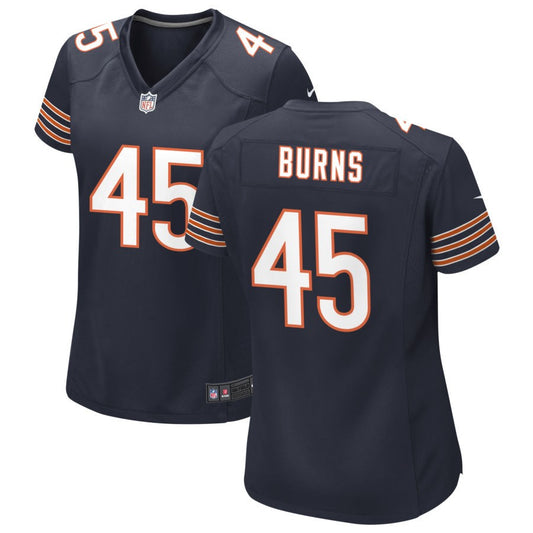 Robert Burns Chicago Bears Nike Women's Game Jersey - Navy