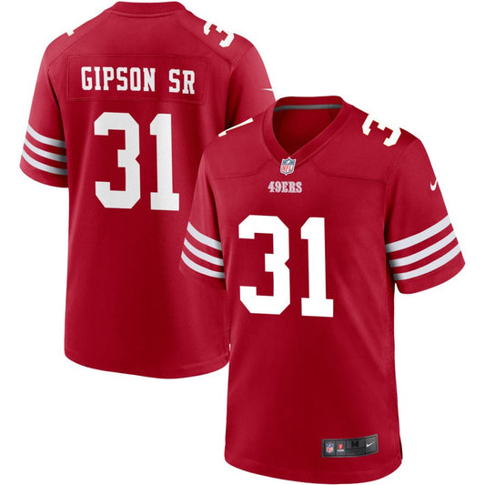 Tashaun Gipson Sr San Francisco 49ers Nike Youth Game Jersey - Scarlet