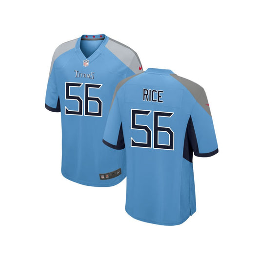 Monty Rice Tennessee Titans Nike Youth Alternate Game Jersey - Light Blue